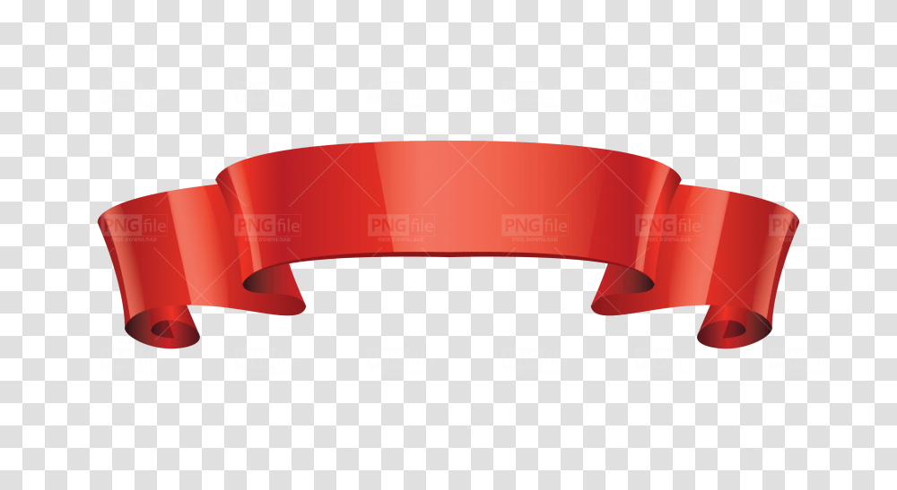 Red Ribbon Banner Free Download Photo 183 Pngfile Horizontal, Tire, Brake, Spoke, Machine Transparent Png