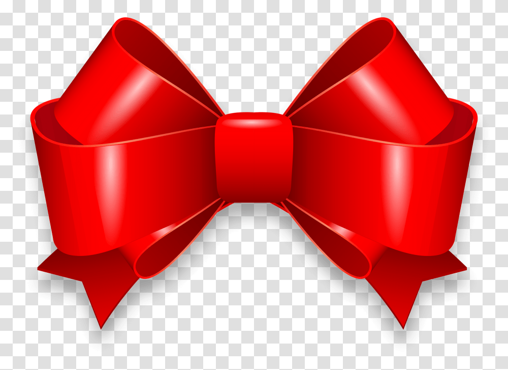 Red Ribbon Bow Clipart, Tie, Accessories, Accessory, Bow Tie Transparent Png