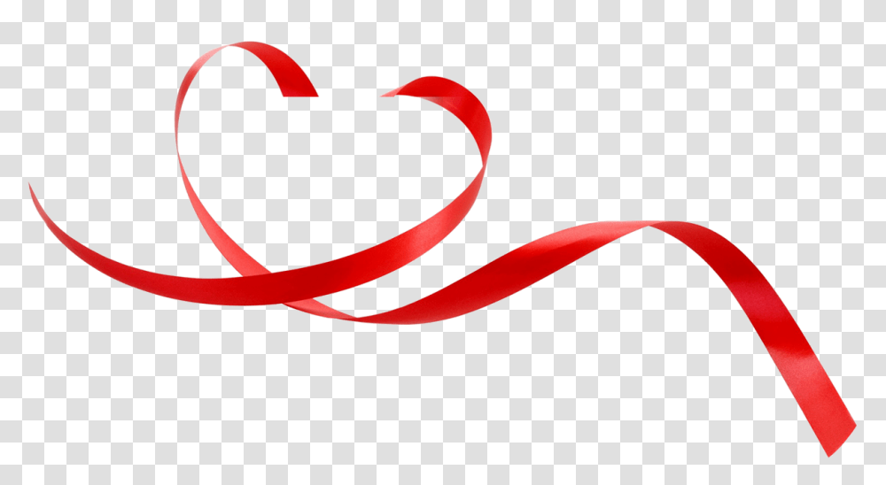 Red Ribbon Heart, Label, Axe Transparent Png