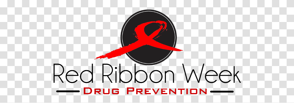 Red Ribbon Week Logos Light Blue Circle, Trademark, Arrow Transparent Png