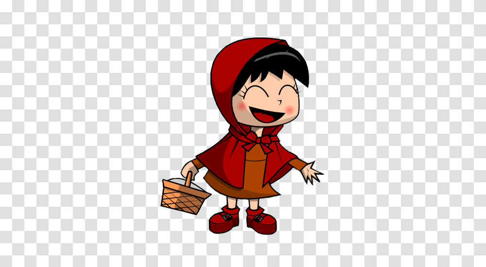 Red Riding Hood Clipart, Apparel, Person, Human Transparent Png