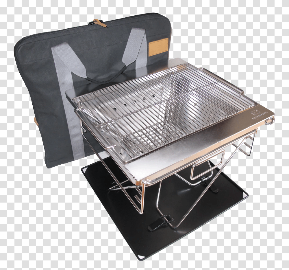 Red Roads Fire Pit Blaze Nbbq Grill Combo With Bag Portable Camping Fire Pit, Box, Furniture, Aluminium, Beak Transparent Png