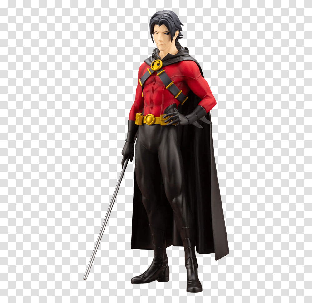 Red Robin Ikemen Series 17th Scale Statue, Person, Human, Batman, Costume Transparent Png