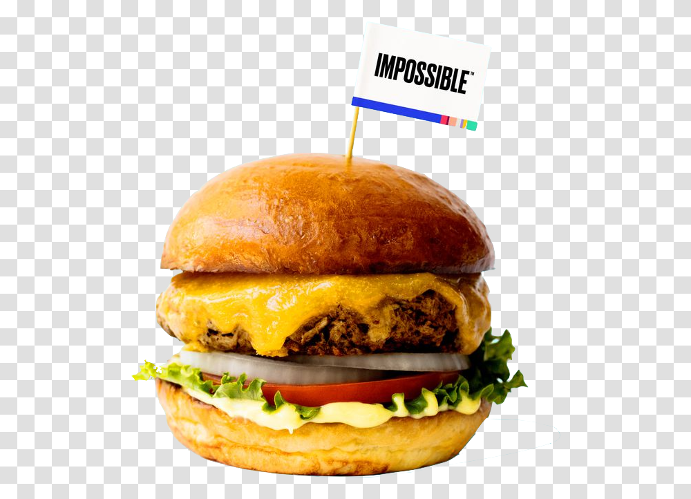 Red Robin Impossible Cheeseburger, Food, Bun, Bread Transparent Png