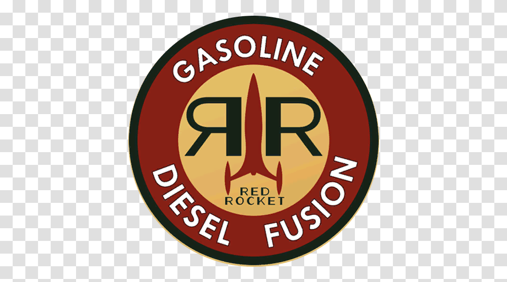 Red Rocket Red Rocket Gasoline, Logo, Symbol, Trademark, Badge Transparent Png