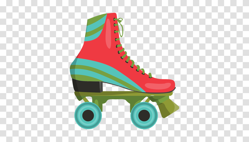 Red Roller Skate Shoe, Footwear, Apparel, Skating Transparent Png
