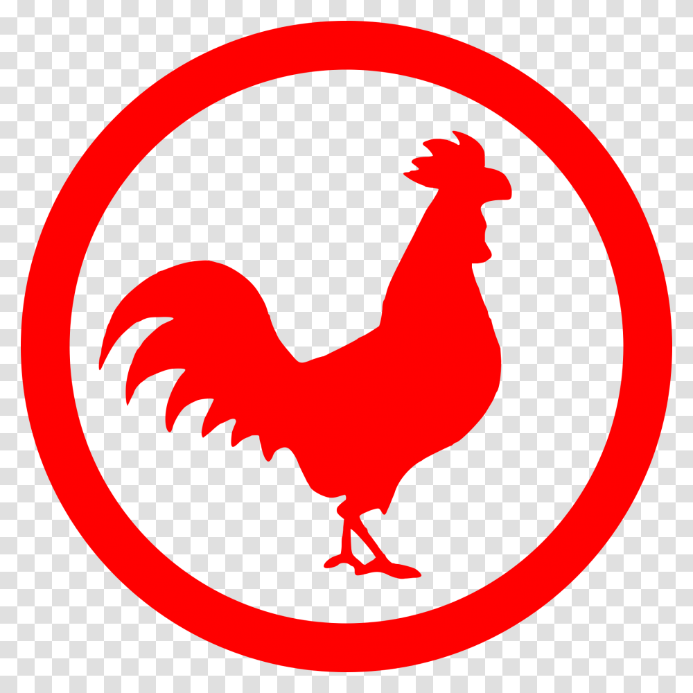Red Rooster Clipart Red Rooster, Poultry, Fowl, Bird, Animal Transparent Png
