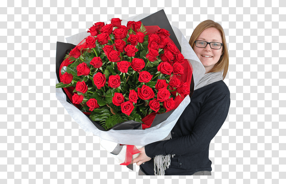 Red Rose Bouquet, Plant, Person, Flower Bouquet, Flower Arrangement Transparent Png