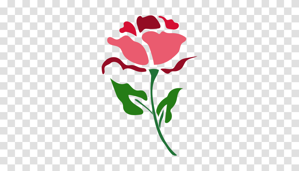 Red Rose Stem Icon, Plant, Flower, Blossom, Petal Transparent Png