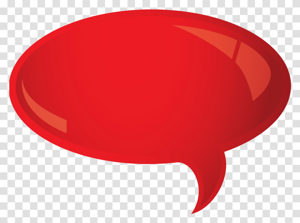 Red Rounded Bubble Red Talking Bubble, Animal, Sea Life, Mammal, Baseball Cap Transparent Png