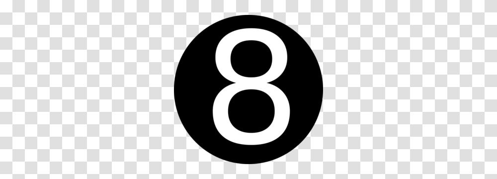 Red Rounded With Number 8 Md Transparent Png