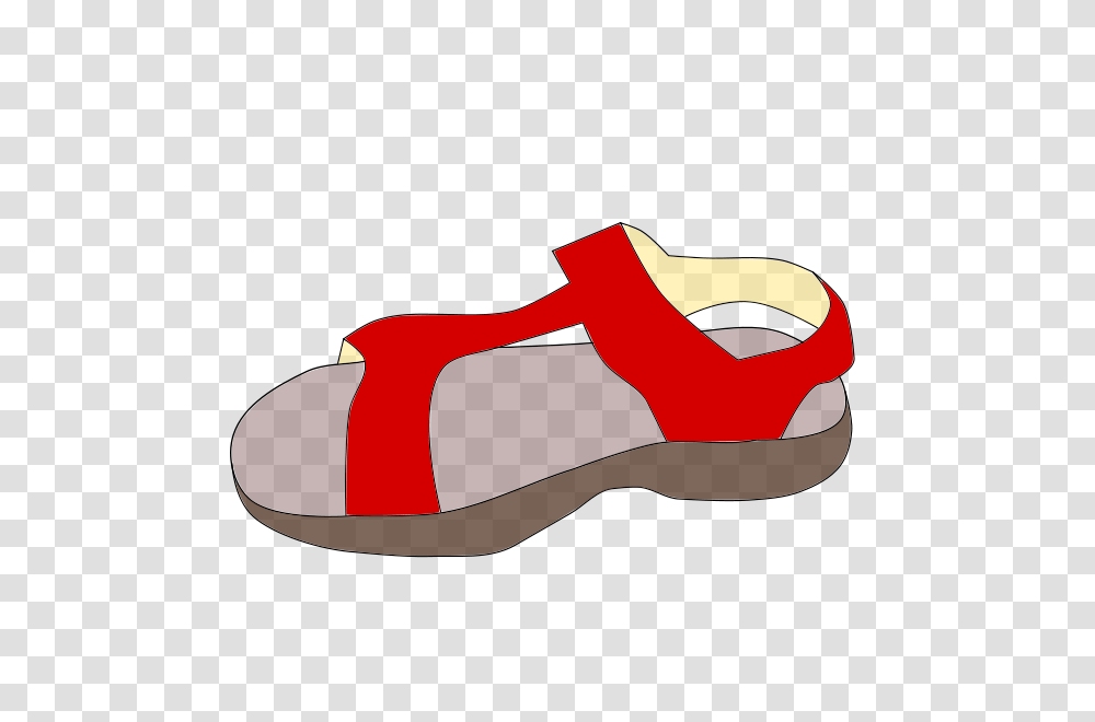 Red Sandal Clipart For Web, Apparel, Footwear, Axe Transparent Png