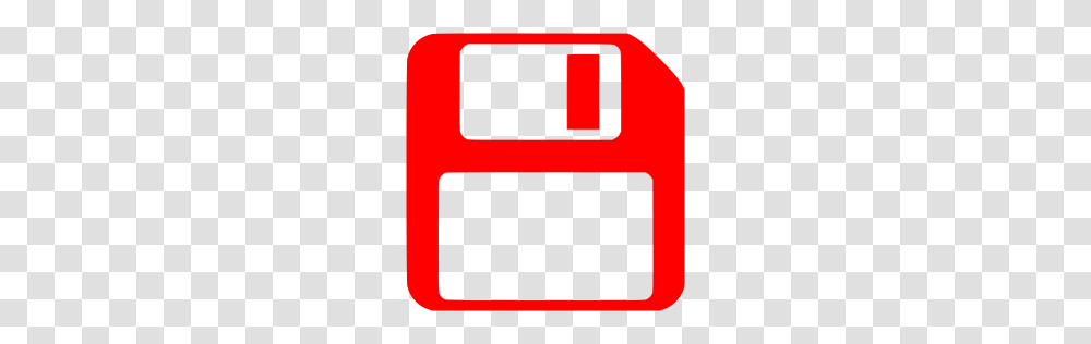 Red Save Icon, Logo, Trademark Transparent Png