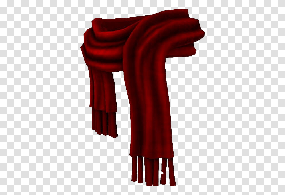 Red Scarf Clipart Scarf, Apparel, Axe, Tool Transparent Png