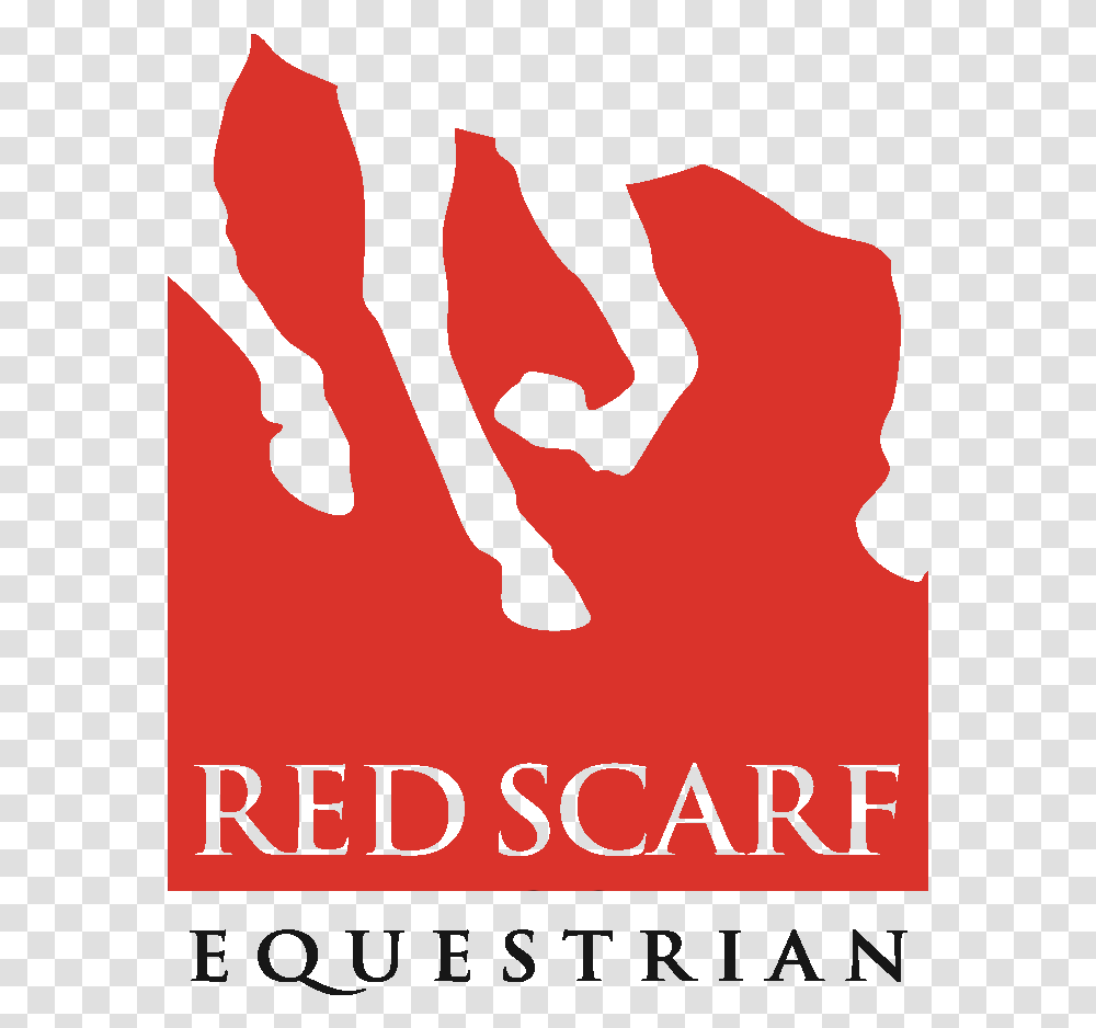 Red Scarf Equestrian Poster, Advertisement, Person, Hand Transparent Png