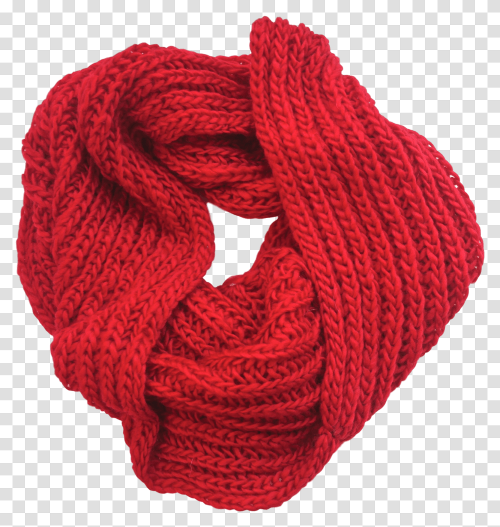 Red Scarf Hd Scarf, Apparel, Stole, Wool Transparent Png
