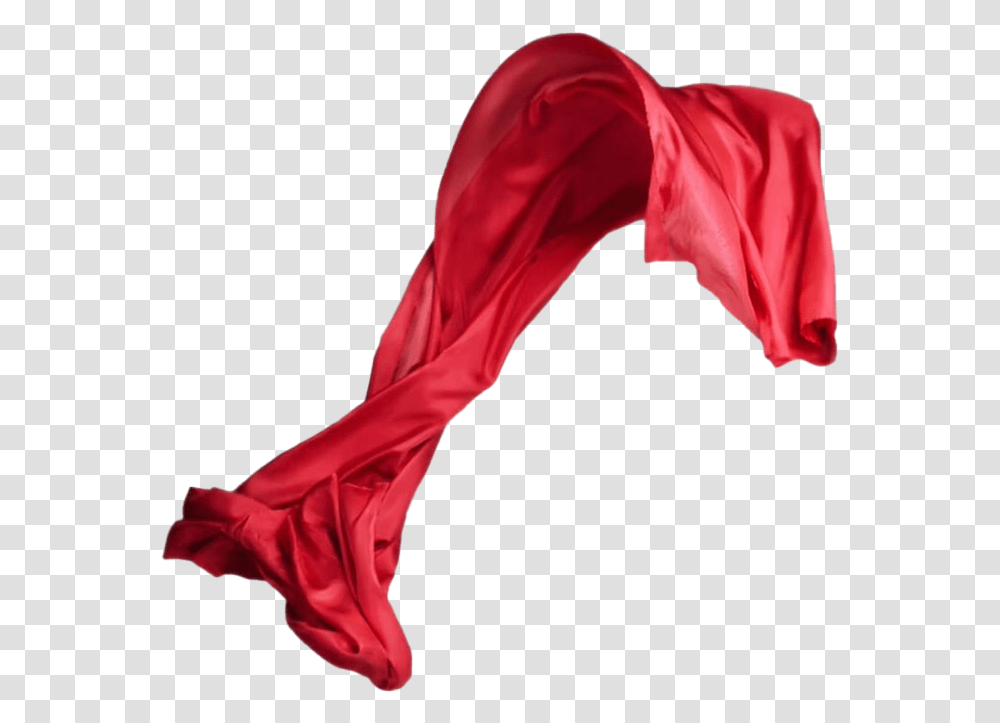 Red Scarf Picture Scarf Blowing In Wind, Pants, Dance Pose, Leisure Activities Transparent Png