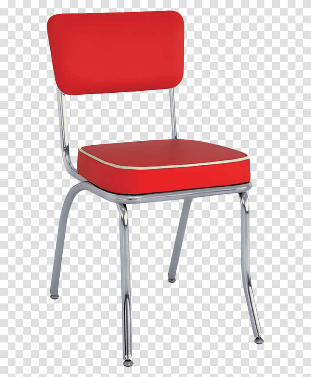 Red School Chair, Furniture Transparent Png