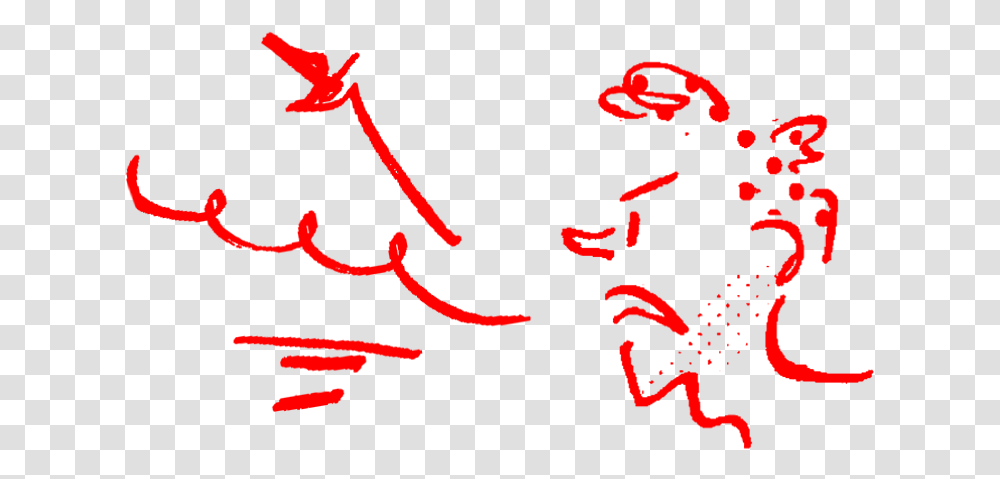 Red Scribble, Paper, Poster Transparent Png