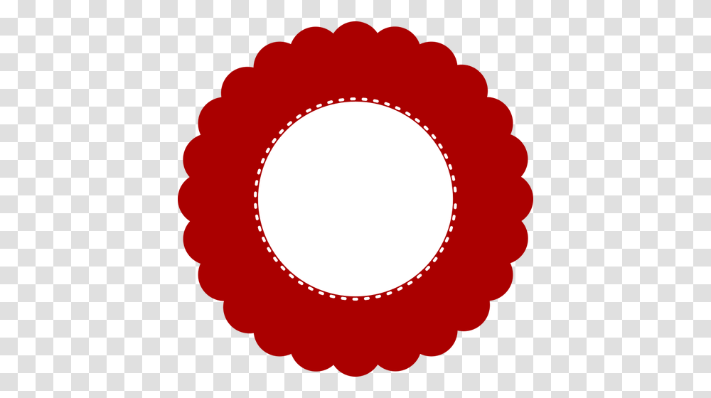 Red Seal Symbol, Machine, Gear, Oval Transparent Png
