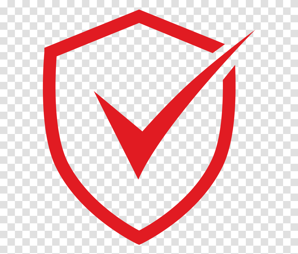 Red Secure Icon Claranet Cyber Security, Armor, Triangle, Shield Transparent Png
