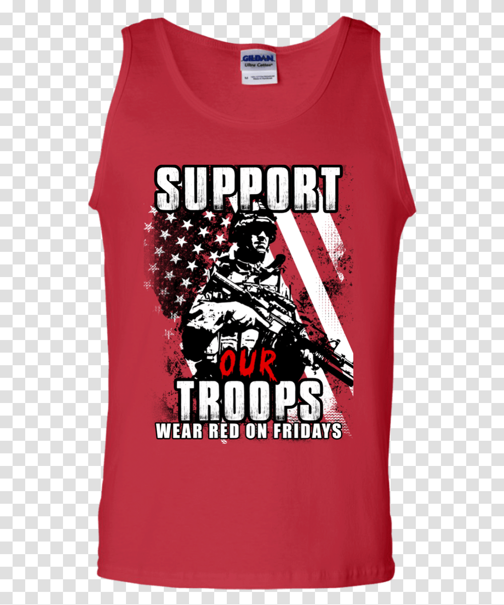 Red Shirt Friday Support Troops Red Shirt Fridays, T-Shirt, Person, Poster Transparent Png