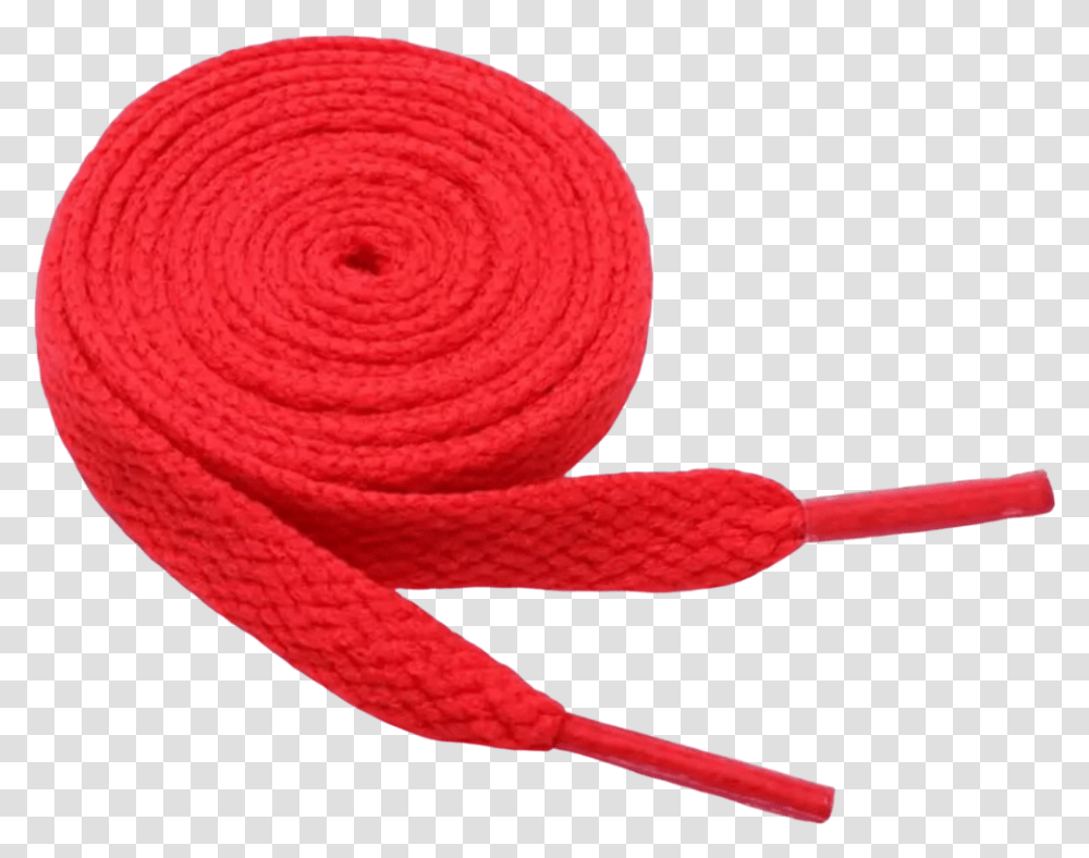 Red Shoe Laces Crochet, Rug, Strap, Apparel Transparent Png