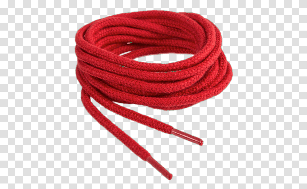 Red Shoe Laces Wire, Scarf, Apparel, Rope Transparent Png