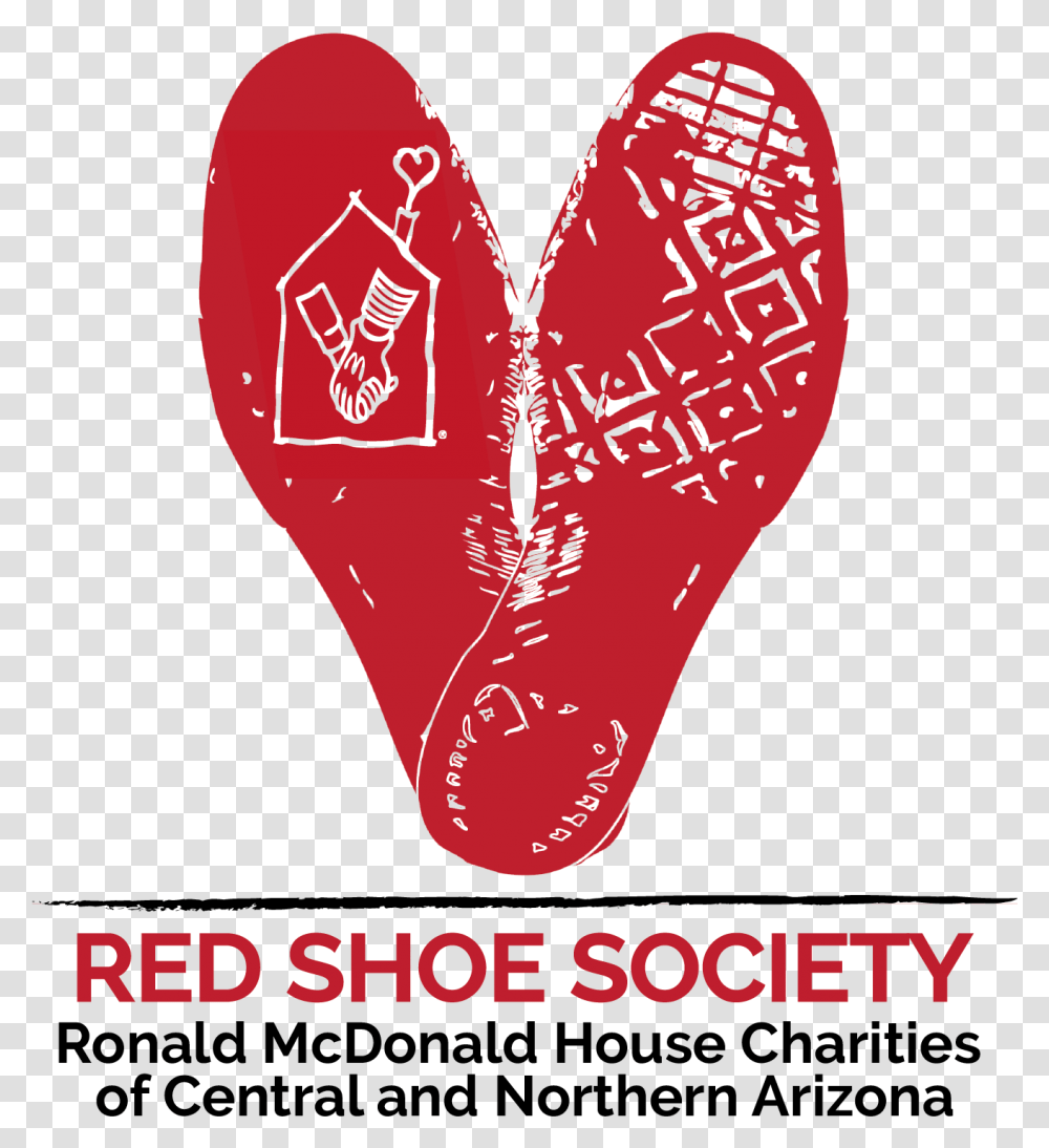 Red Shoe Society Logo Heart, Apparel, Underwear Transparent Png