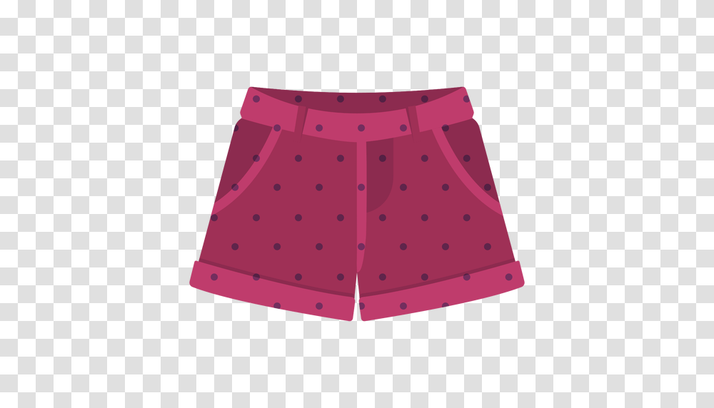 Red Shorts Dots, Apparel, Skirt, Jacuzzi Transparent Png