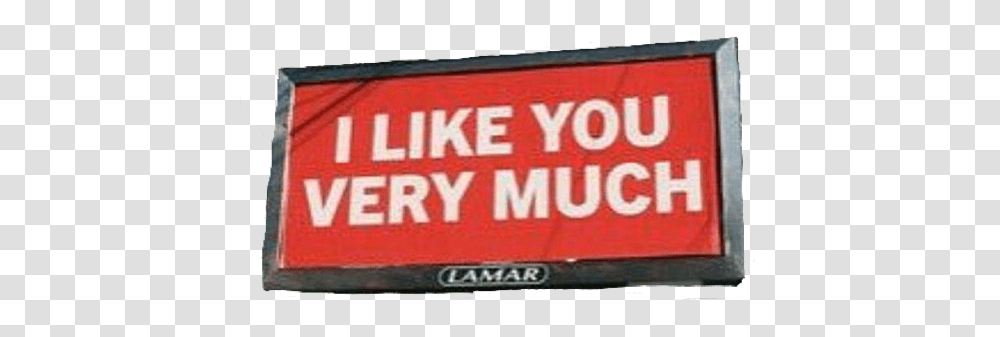 Red Sign Crush Ilikeyou You Feelings Aesthetic Mind That Creates This World, Label, Word, Banner Transparent Png