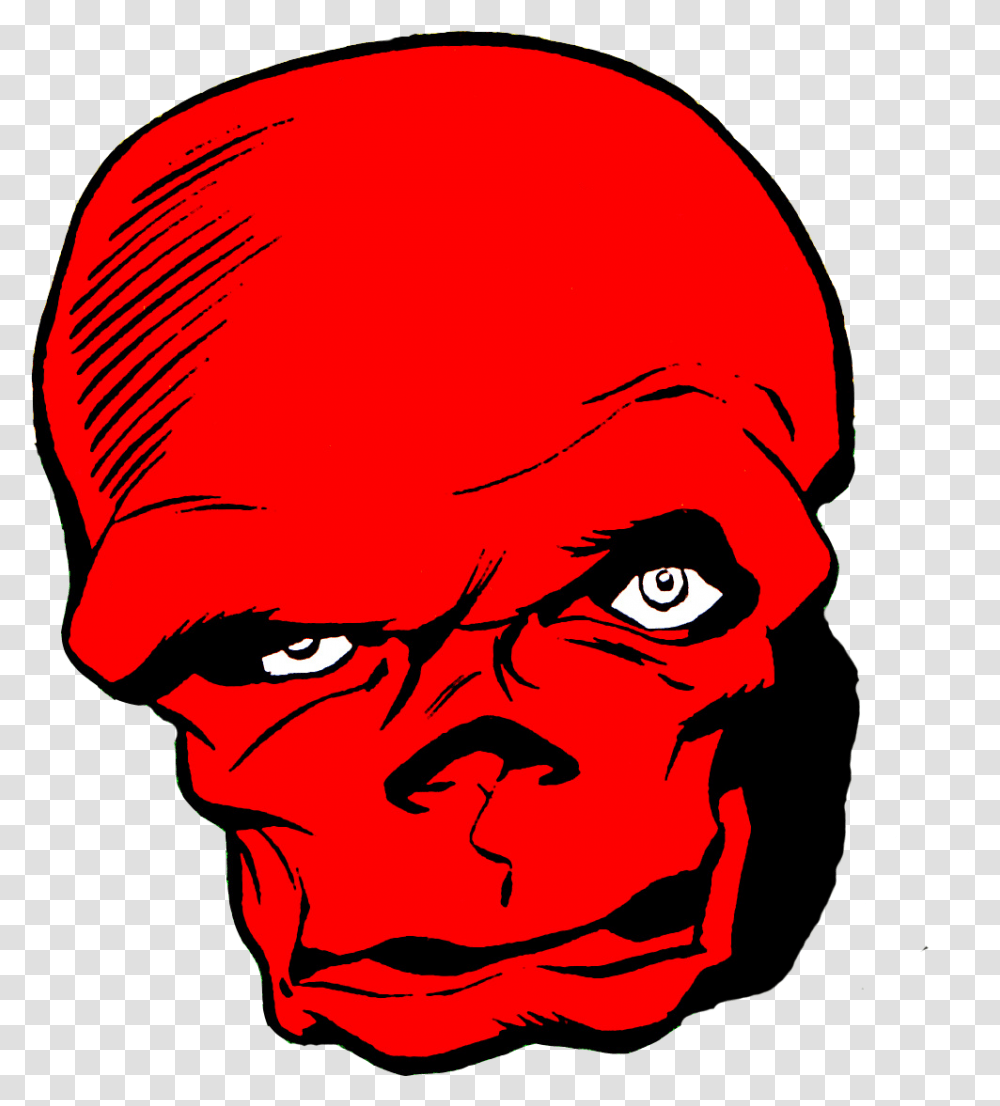 Red Skull By Jack Kirby Red Skull Captain America, Modern Art, Head Transparent Png