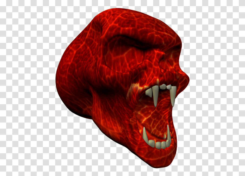 Red Skull Download Turkey, Ornament, Hat, Apparel Transparent Png