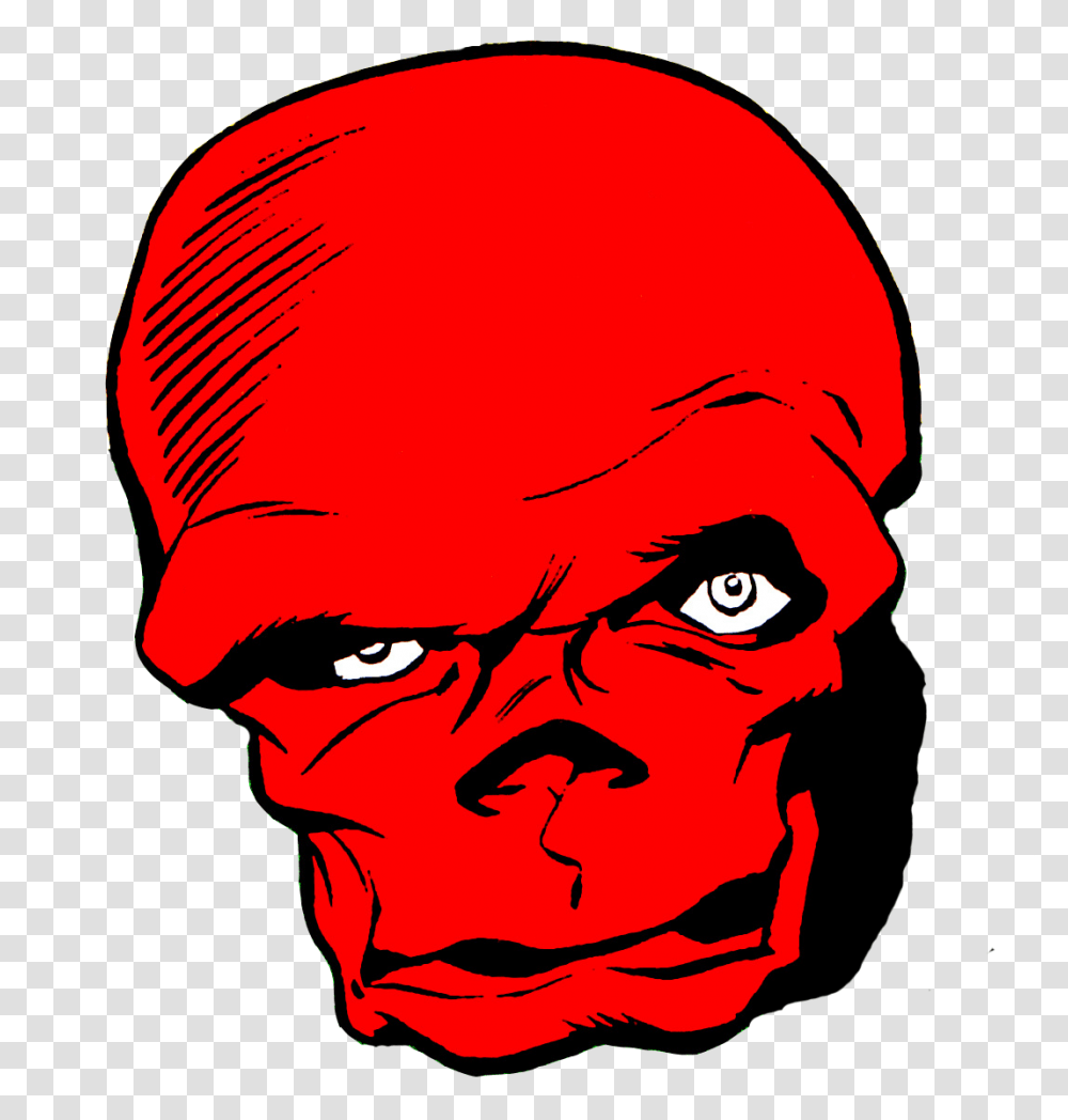 Red Skull, Modern Art, Helmet Transparent Png