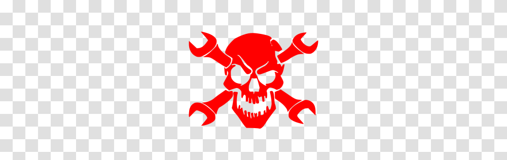 Red Skull Icon, Logo, Trademark Transparent Png