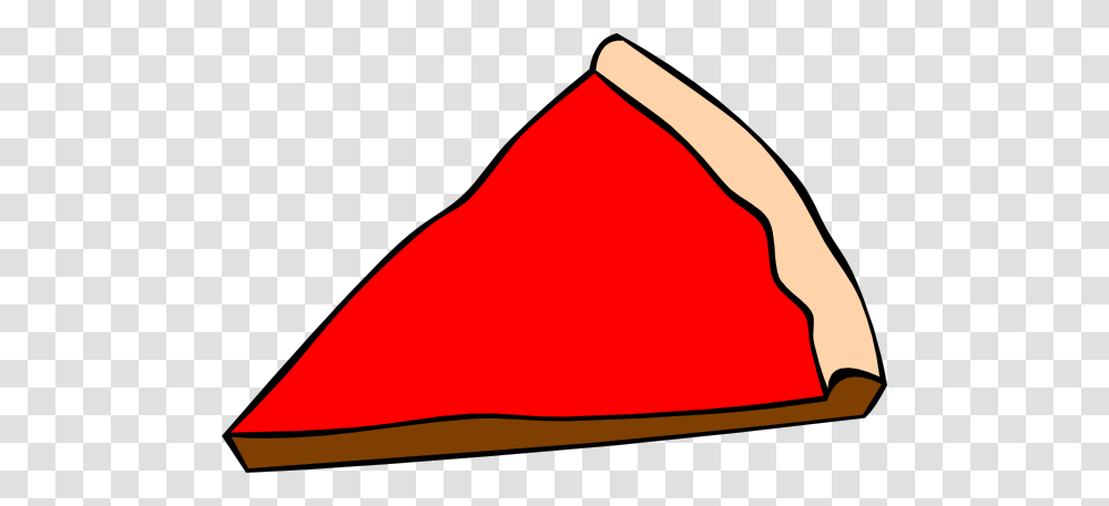 Red Slice Of Pizza, Triangle, Christmas Stocking, Gift, Plant Transparent Png
