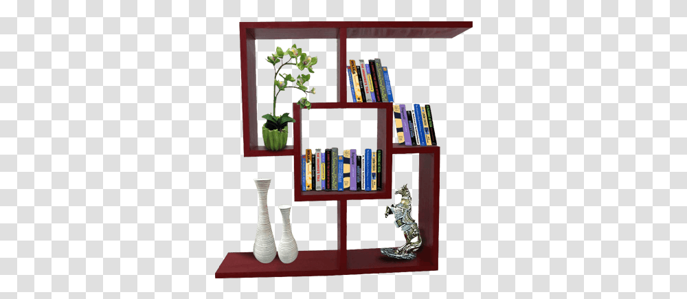 Red Small Bookshelf With Smooth Laminate Finish Small Bookshelf Background, Furniture, Bookcase, Tabletop, Person Transparent Png