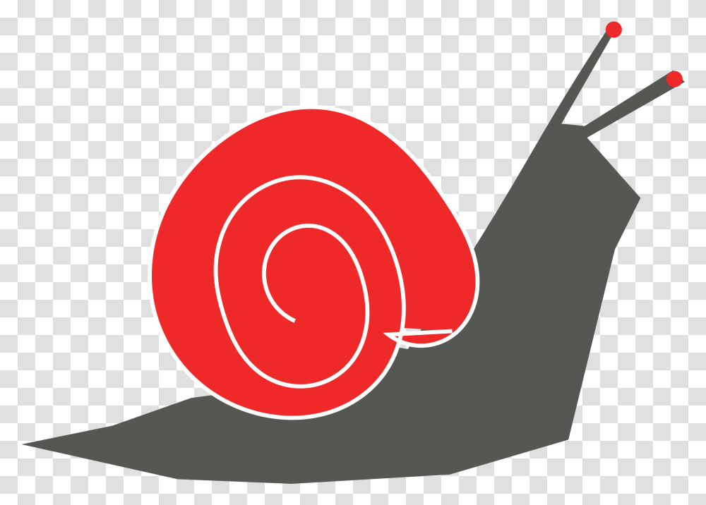 Red Snail Clipart Download Illustration, Spiral, Coil, Food, Toothpaste Transparent Png