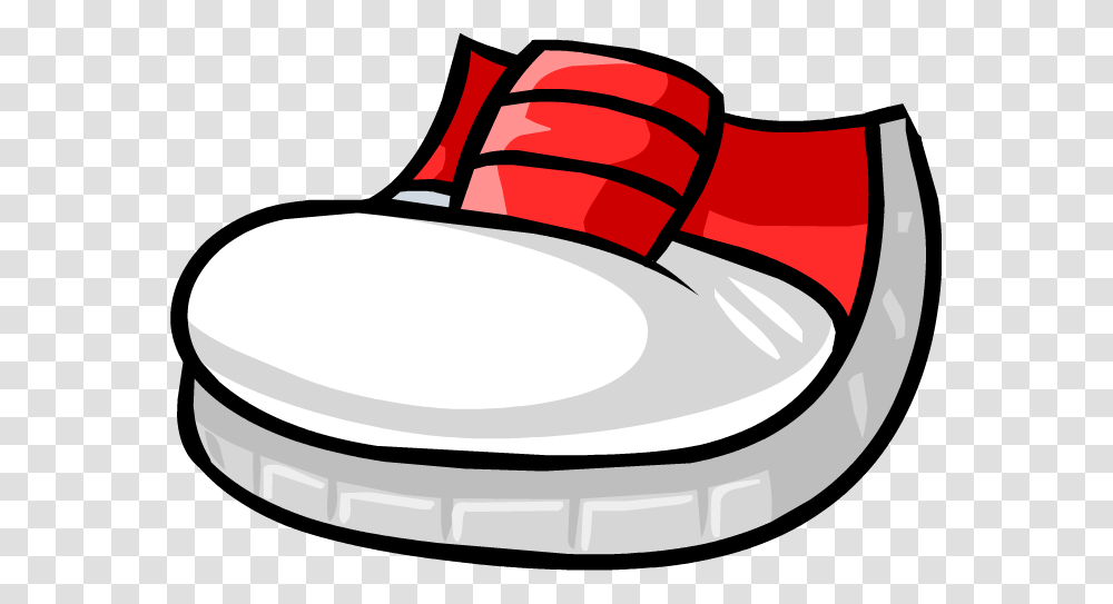 Red Sneakers1 Zapatos De Club Penguin, Weapon, Weaponry, Tape Transparent Png