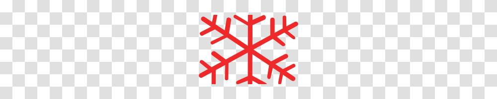 Red Snowflake Clipart Collection Of Red Snowflake Clipart Free, Cross, Ornament, Pattern Transparent Png