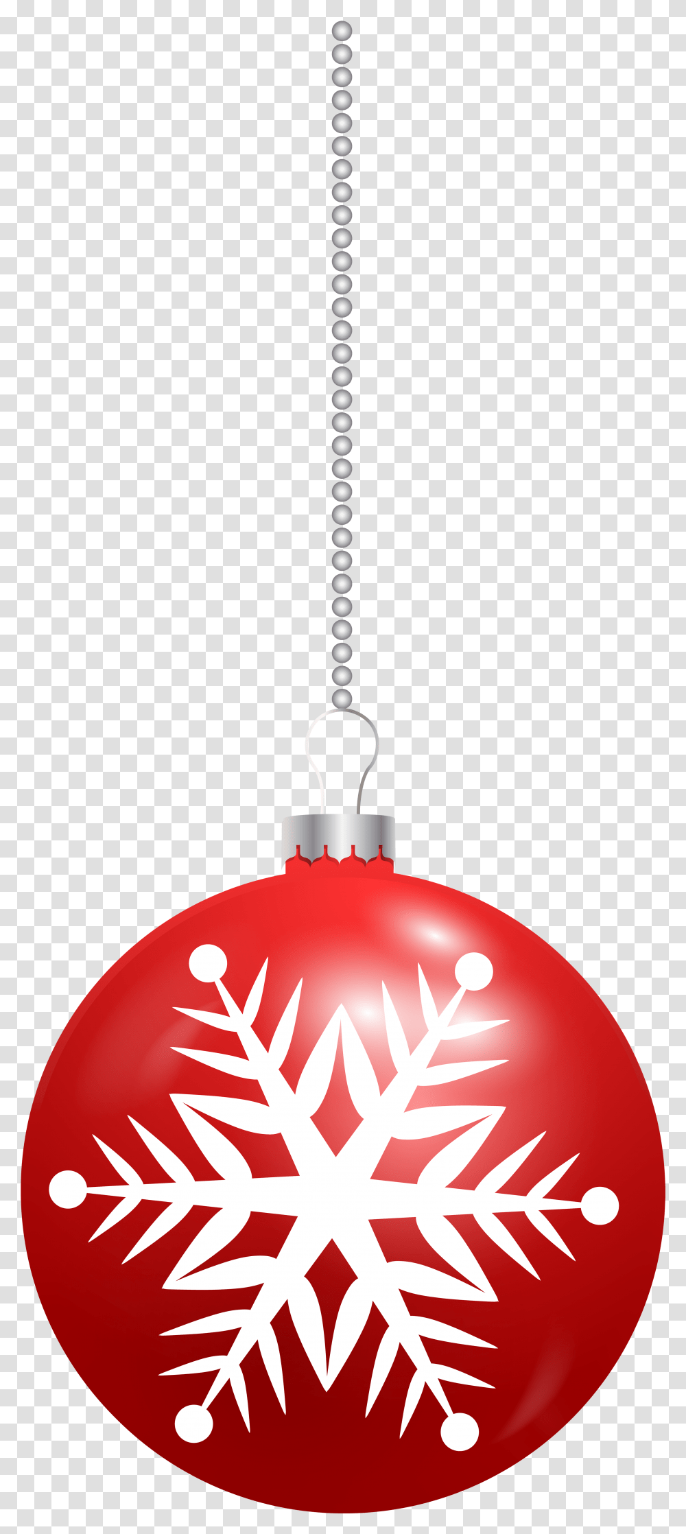 Red Snowflake Files Christmas Ball Ornament Clip Art Red, Plant Transparent Png