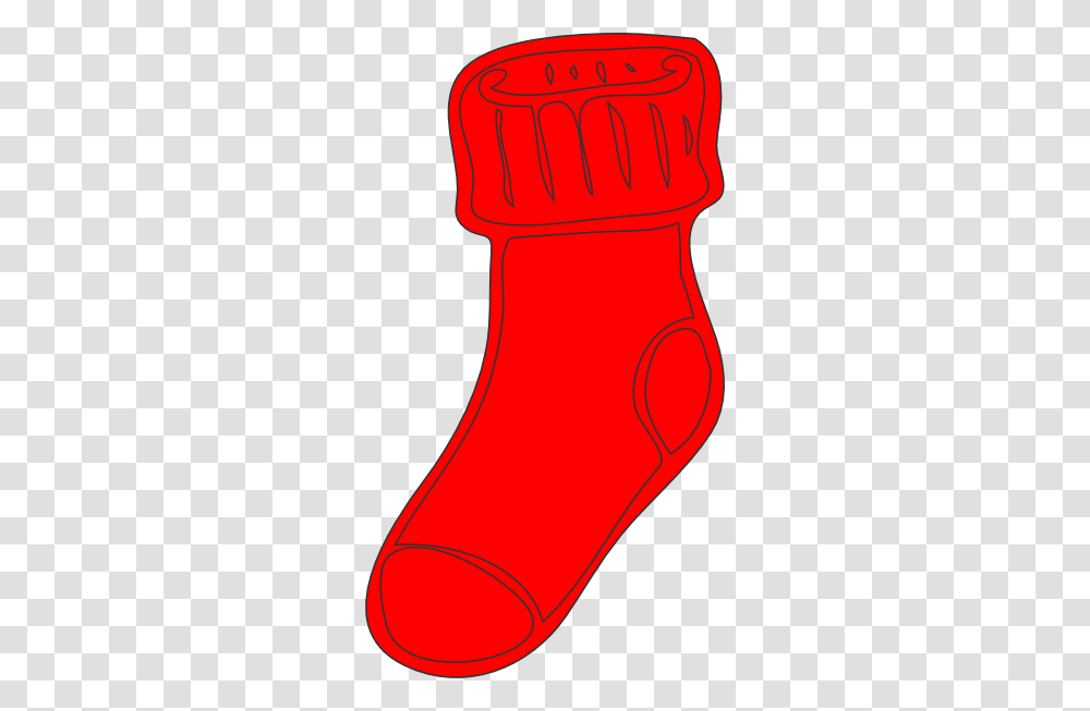 Red Sock Clip Art, Stocking, Gift, Christmas Stocking Transparent Png