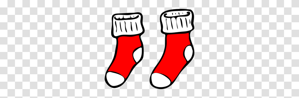 Red Socks Clip Art, Stocking, Christmas Stocking, Gift Transparent Png