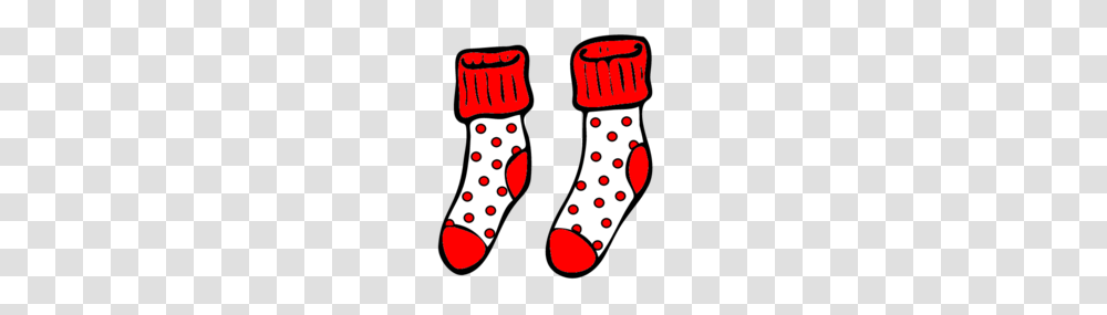 Red Socks Clipart, Stocking, Christmas Stocking, Gift Transparent Png