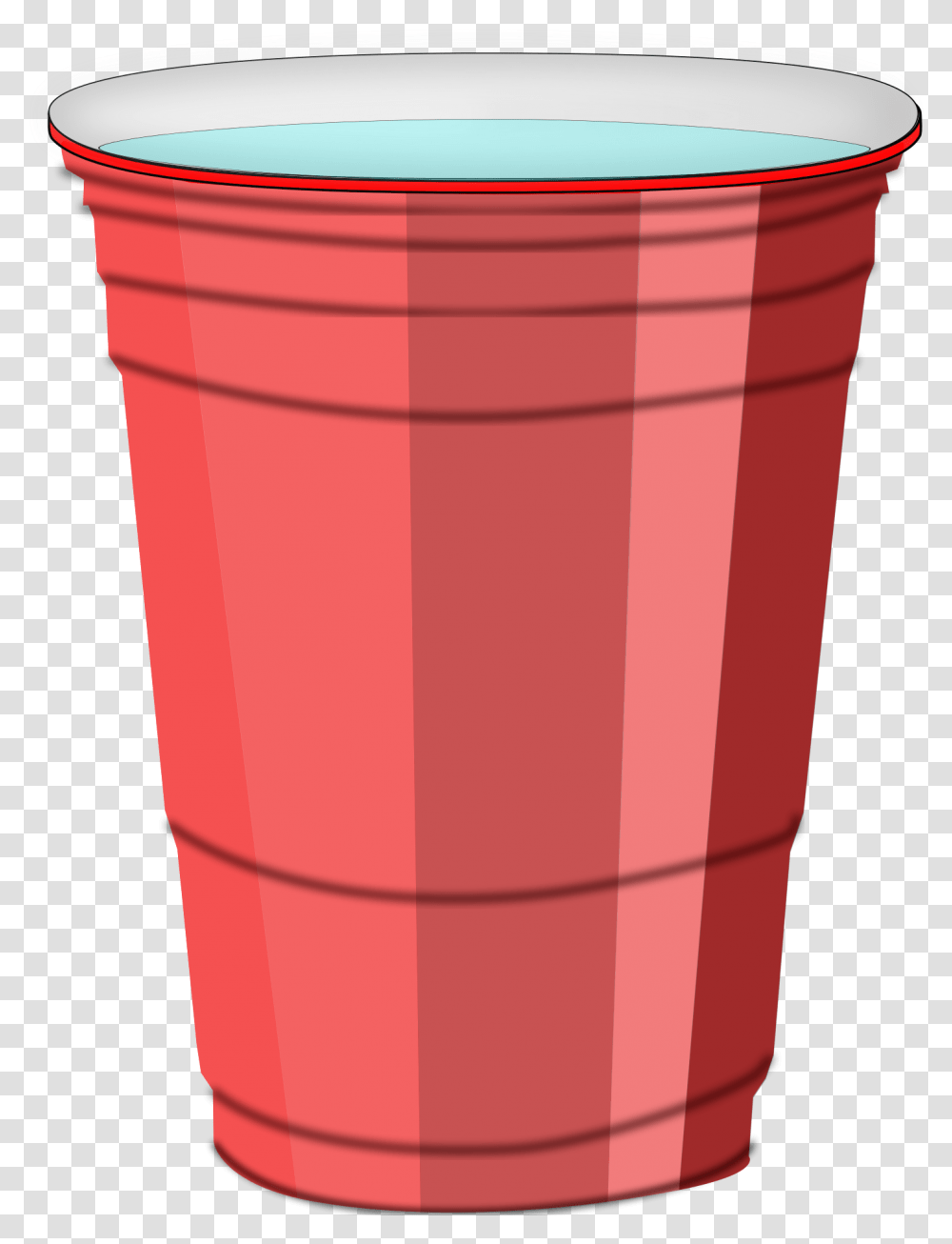 Red Solo Cup Clipart Plastic Cup, Bucket, Mailbox, Letterbox, Glass Transparent Png