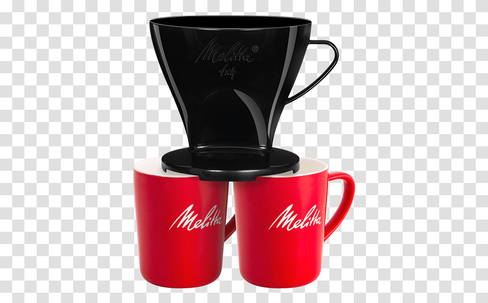 Red Solo Cup Melita Coffee Filter Cup, Coffee Cup, Mixer, Appliance, Beverage Transparent Png