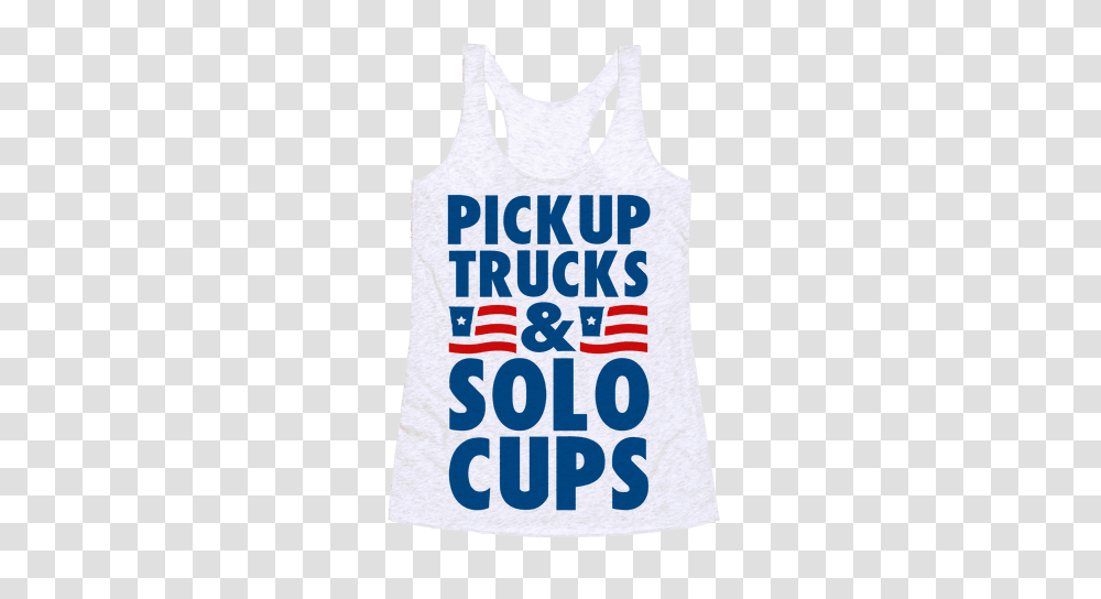 Red Solo Cup Racerback Tank Tops Lookhuman, Apparel Transparent Png