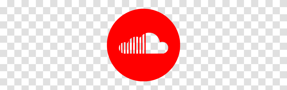 Red Soundcloud Icon, Logo, Trademark Transparent Png