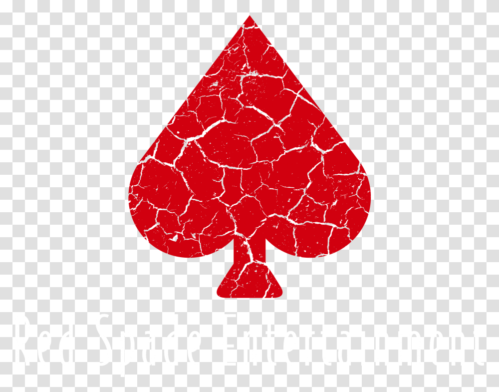 Red Spade, Triangle, Arrowhead Transparent Png