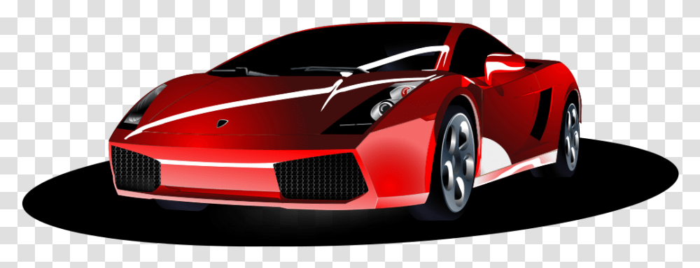Red Sports Car Top View Svg Clip Art For Web Download Red Lamborghini, Vehicle, Transportation, Automobile, Tire Transparent Png